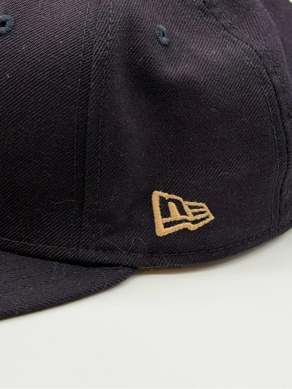 MLB Colorado Rockies Navy Red Cream Patch Cap